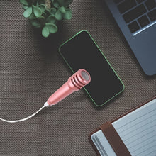 Mini Microphone Mic with Earphone for Voice Recording (1 Pc)