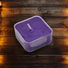 Smokeless Scented Acrylic Lavender Tealight Candles (1 Pc / Mix Color)