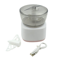 Portable Mini Food Processor Chopper Electric Veggie Chopper 3 Blades With Charching Cable Type C