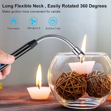 Long Flexible USB Rechargeable Electric Lighter