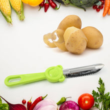 Multi-Purpose Stainless Steel Peeler With Handle For Vegetables (1 Pc)