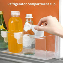 Plastic Storage Baskets Space Allocator, Refrigerator Organizer Bins (10 Pcs Set)
