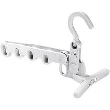 5-Hole Foldable Clothes Hanger  Robust, Space-Saving Travel Rack