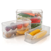3 Fridge Storage Container (Pack of 3pcs, 1500ML Approx)