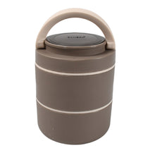 Ganesh Stack 2-Layer Stainless Steel Leak-Proof Lunch Box for Office, School, Picnic