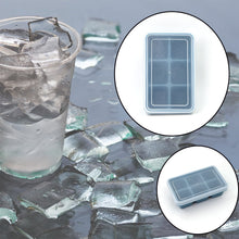 6-Grid Silicone Ice Tray  Ideal for Household Ice Making