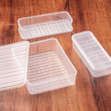 Plastic Food Storage Container for Fridge (3 Pcs set)