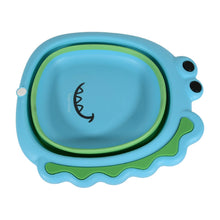 Frog Shape Foldable Baby Wash Basin  Space-Saving Face Washing Tub (33×31cm)