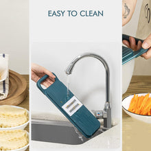 Multifunctional Vegetable Slicer Cutter  Onion & Potato Slicer with 6 Blades & Peeler