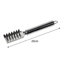Stainless Steel Fish Scale Remover Scraper  Sawtooth Kitchen Tool