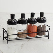 Transparent Glass Oil Dispenser 500 ML Bottle (5 Pcs Set)
