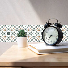 Peel & Stick 8×8 Inch Floor Tiles for Kitchen & Bathroom (10 Pc Set)