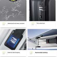 Electric Suitcase Smart Scooter – Riding Luggage with Removable Power (1 Pc)