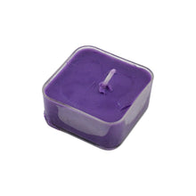 Smokeless Scented Acrylic Lavender Tealight Candles (1 Pc / Mix Color)