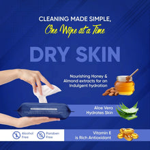 Refreshing Alcohol-Free Wet Wipes  Facial & Body Wipes (25 Pc)