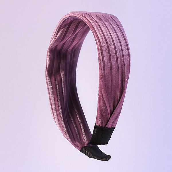 Women Ribbed Texture Knot Design Hairband (1 Pc / Mix Design)