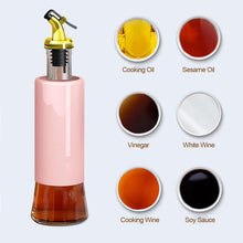 Olive Oil Dispenser  Leakproof Glass Bottle with Non-Drip Spout (300 ML)