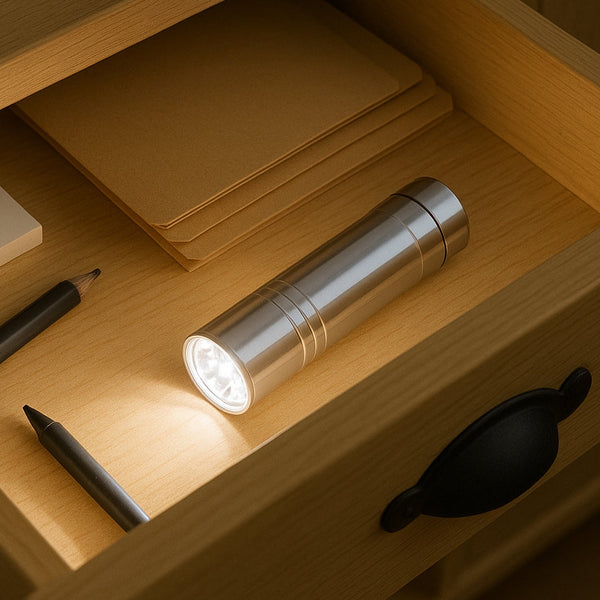 Portable Mini Torch / Flashlight LED Powerful High Lumens Pen Light (Battery not included / 1 pc)