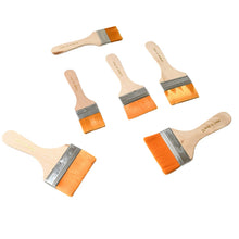 Nylon Pine Painting Brush Set  Dusting & Wall Paint Brushes (6 Pc Set)