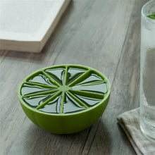Lemon Shape Flexible Silicone Ice Cube Tray 8-Slot Round Ice Mold (1 Pc)