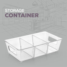 Plastic Refrigerator Organizer Bins (1 Pc Mix Color)