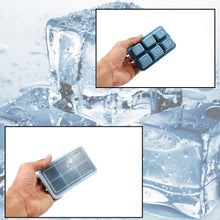 6-Grid Silicone Ice Tray  Ideal for Household Ice Making