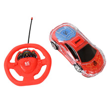 Plastic RC Racing Car  2-Way Control with Handle Remote & Rechargeable Battery