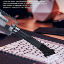 2 in 1 Wireless Vacuum Cleaner  120W Handheld USB Rechargeable for Home & Car (1 Pc)
