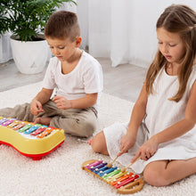 2 in 1 Baby Piano Xylophone Toy for Toddlers 3+ Years (1 Pc)