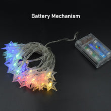 28 LED / Star 3.9 Meter Star Shape Led Light Battery Operated with Flashing Modes (3.9 Mtr)