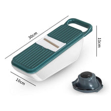 Multifunctional Vegetable Slicer Cutter  Onion & Potato Slicer with 6 Blades & Peeler