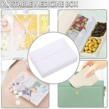 Magnetic Pill Organizer, 7 Compartments, Medicine Box (1 Pc)