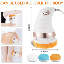 Body Sculpting Massager with 3 Pads  Adjustable Speed Handheld Body Massager