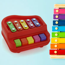 2 in 1 Baby Piano Xylophone Toy for Toddlers 3+ Years (1 Pc)