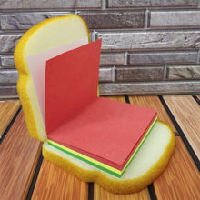 Sandwich Shaped Note / Sticky Notes / Memo Notes, Unique Mini Notes (Multicolor)