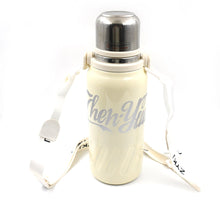 Stainless Steel Vacuum Insulated Water Bottle  Leak Proof Flask with Steel Cup