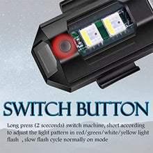 Mini LED RGB Strobe Light  USB Waterproof Party Light