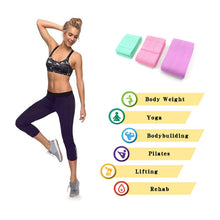 Hip Resistance Bands Set, Anti-Slip Workout Bands for Legs & Glutes  (3 Pcs)