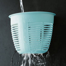 Hanging Plastic Storage Basket, Adhesive Wall Mounted Organizer Box (1 Pc)