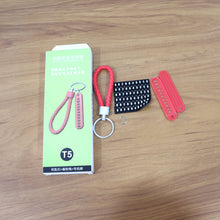 Anti-Lost Keychain with Number Plate (1 Pc)