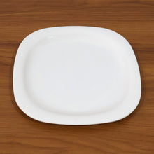 Plastic Square Dinner / Serving Plate 20 cm (1 Pc)