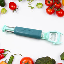 Multifunctional, Vegetable Fruit Peelers Slicer Can Opener 7 In 1