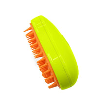 3-in-1 Cat Steamy Brush  Self-Cleaning Pet Grooming & Hair Removal Comb