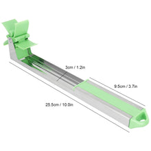 Stainless Steel Washable Watermelon Cutter  Windmill Slicer & Peeler