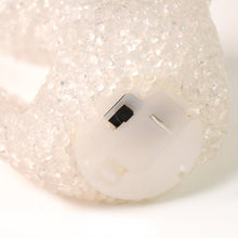 Dolphin Shape Crystal LED Night Light Lamp Glowing Animal Decorative Light (1 Pc)