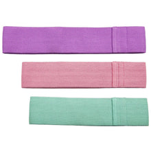 Hip Resistance Bands Set, Anti-Slip Workout Bands for Legs & Glutes  (3 Pcs)