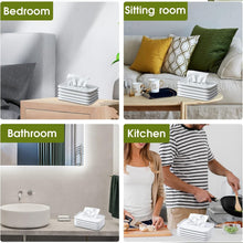 Simple Silicone Tissue Holder  Cube/Cylinder Tissue Box for Bathroom, Office