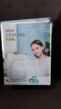 Portable Air Cooler Fan with 7-Color Light Personal AC Fan