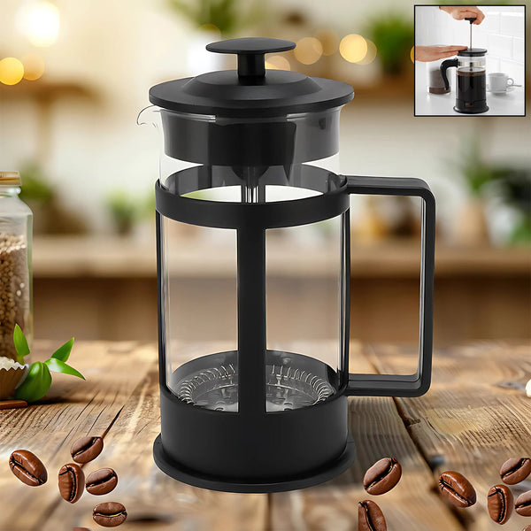 Coffee and Tea maker, Coffee Maker Glass Coffee Press Glass Teapot (Approx 350ml)