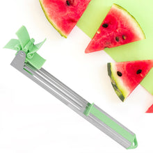 Stainless Steel Washable Watermelon Cutter  Windmill Slicer & Peeler